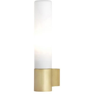 matt gold single bathroom wall light