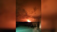 Iceland volcano eruption.