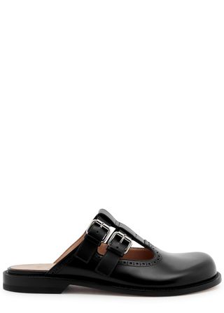 Campo Leather Mary Jane Mules