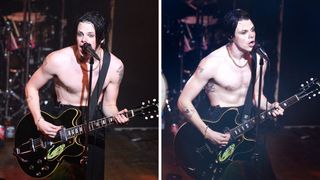 Yungblud performs on stage for the first time since August 2024 at a surprise gig for fans at The Scala on March 21, 2025 in London, England