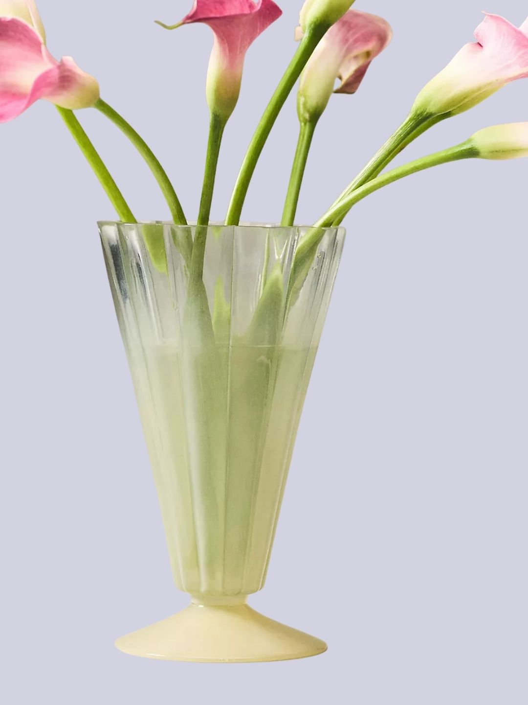 Anthropologie, Odette Glass Vase in Yellow