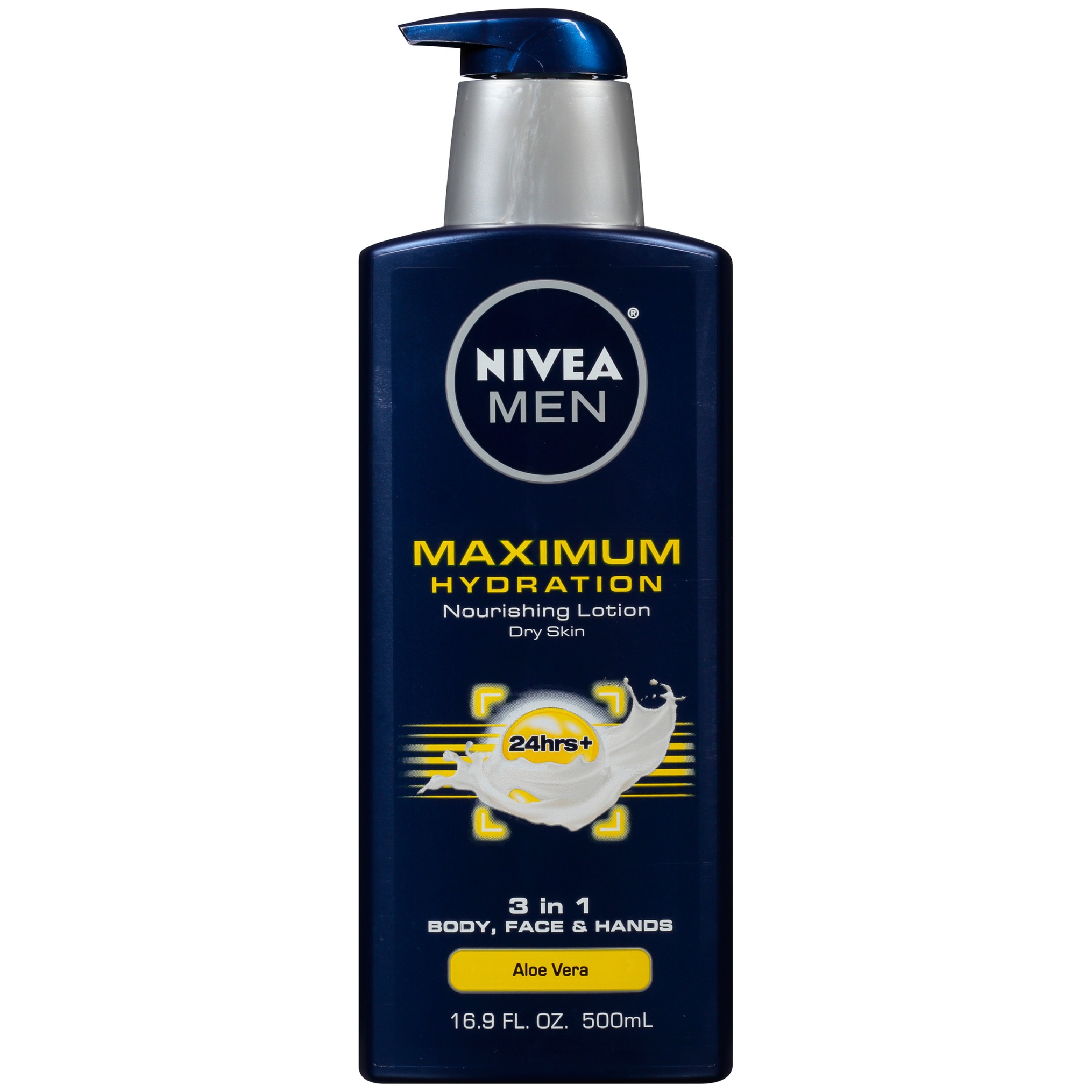 Nivea Men, Maximum Hydration 3-in-1 Nourishing Lotion