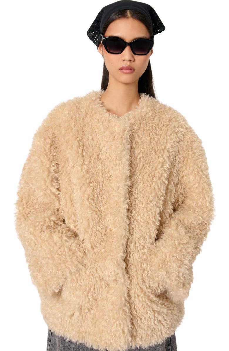 Short Faux Fur Coat