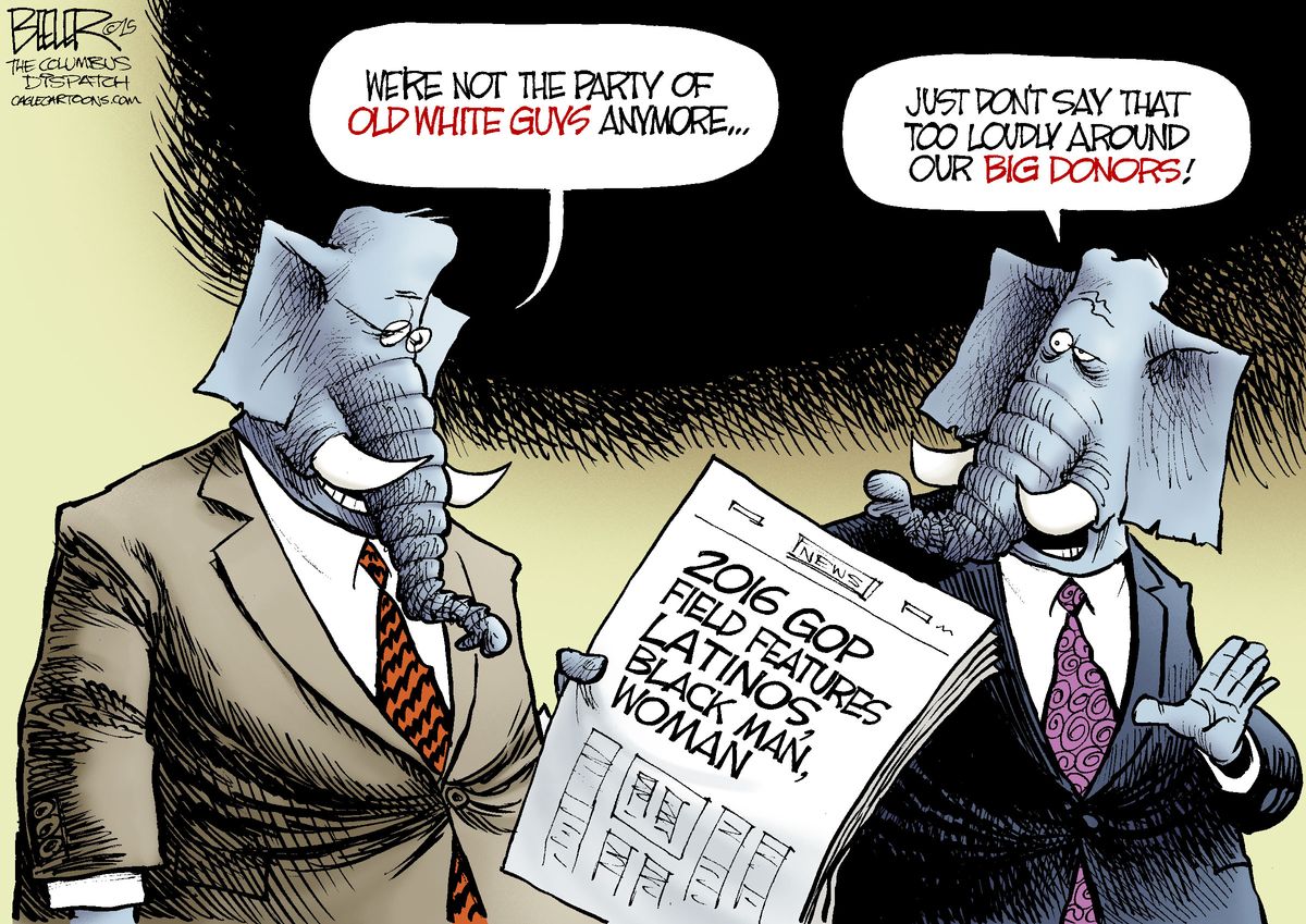 Political cartoon U.S. GOP 2016 | The Week