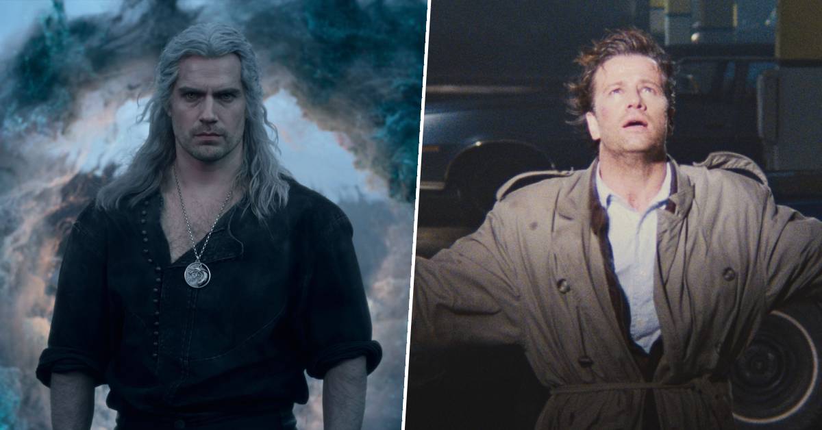 Henry Cavill in The Witcher and Christopher Lambert in Highlander