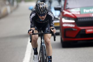 Vuelta Espana 2021 - 76th Edition - 18th stage Salas - Altu dâ€™El Gamoniteiru 162,6 km - 02/09/2021 - Michael Storer (AUS - Team DSM) - photo Luis Angel Gomez/BettiniPhotoÂ©2021