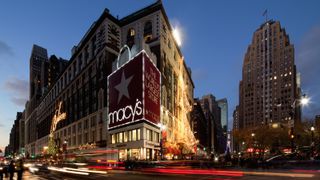 Macy’s during Christmas in New York