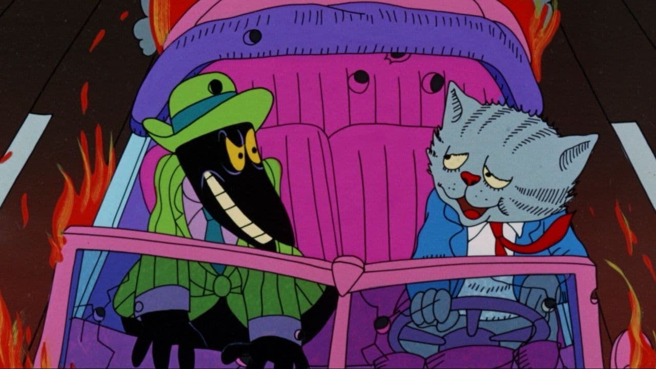 Driving around in Fritz the Cat