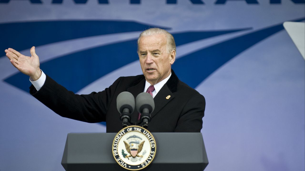 joe biden amtrak, united states march 13 vice president joe biden speaks at an event to announce funding for amtrak as part of the american recovery and reinvestment act at union station in washington on friday march 13, 2009 photo by bill clarkroll callgetty images