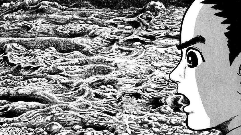 Art from The Drifting Classroom by Kazuo Umezu