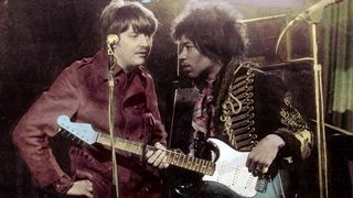 Chas Chandler and Jimi Hendrix