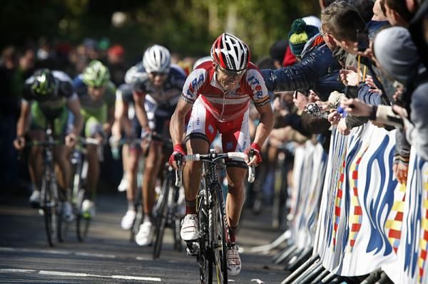 Joaquim Rodriguez (Katusha) pushes toward the finish