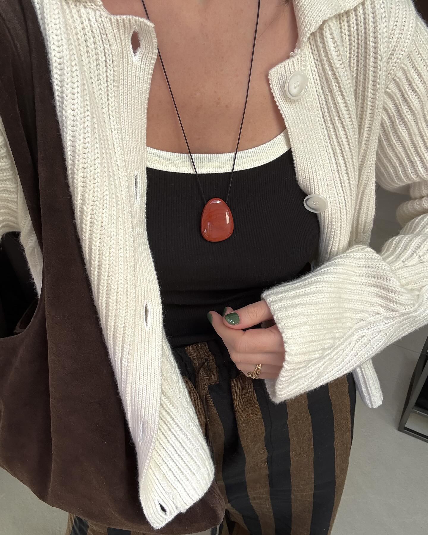 Best Long Necklace: @francescasaffari wears Long Necklace