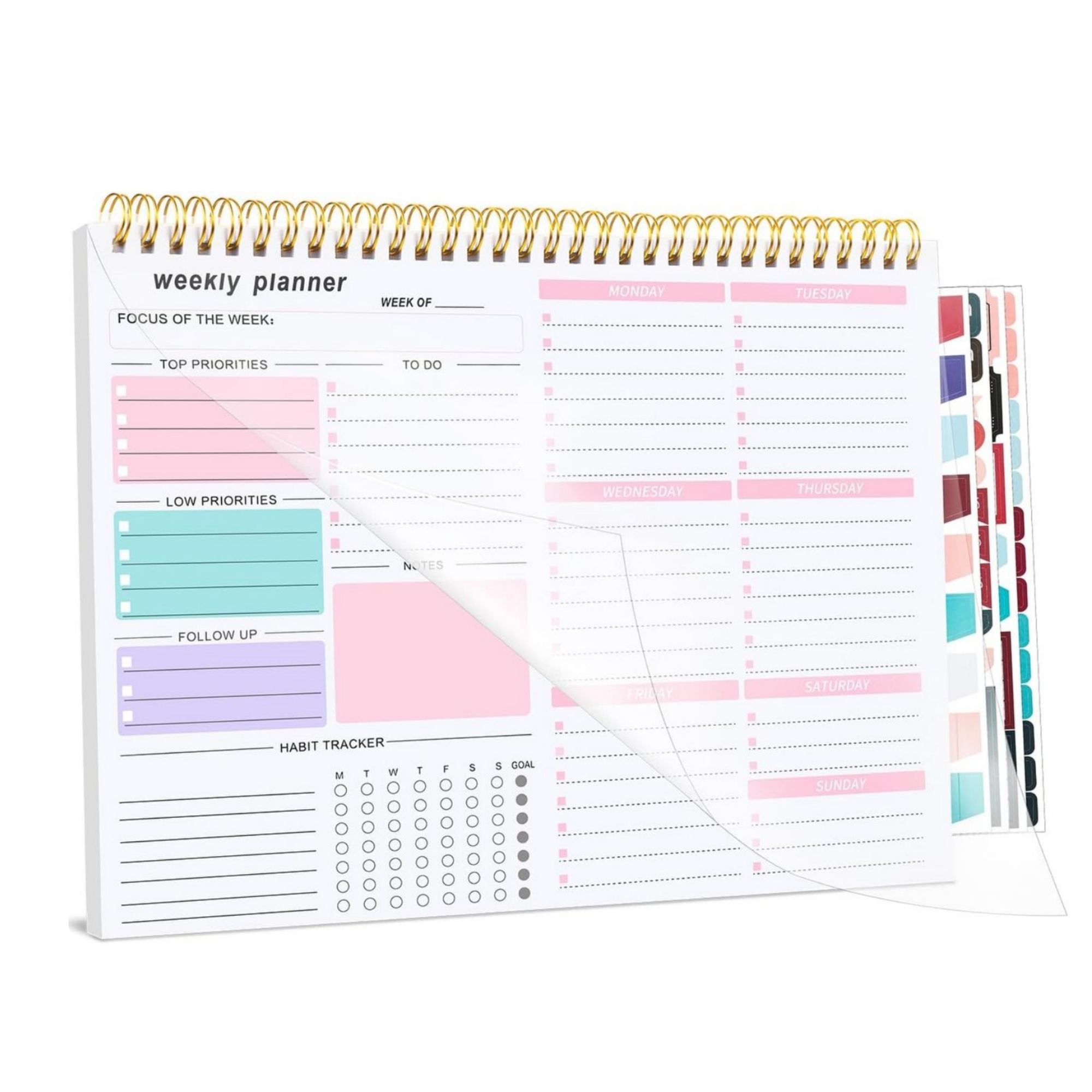 Weekly Planner To Do List Pad