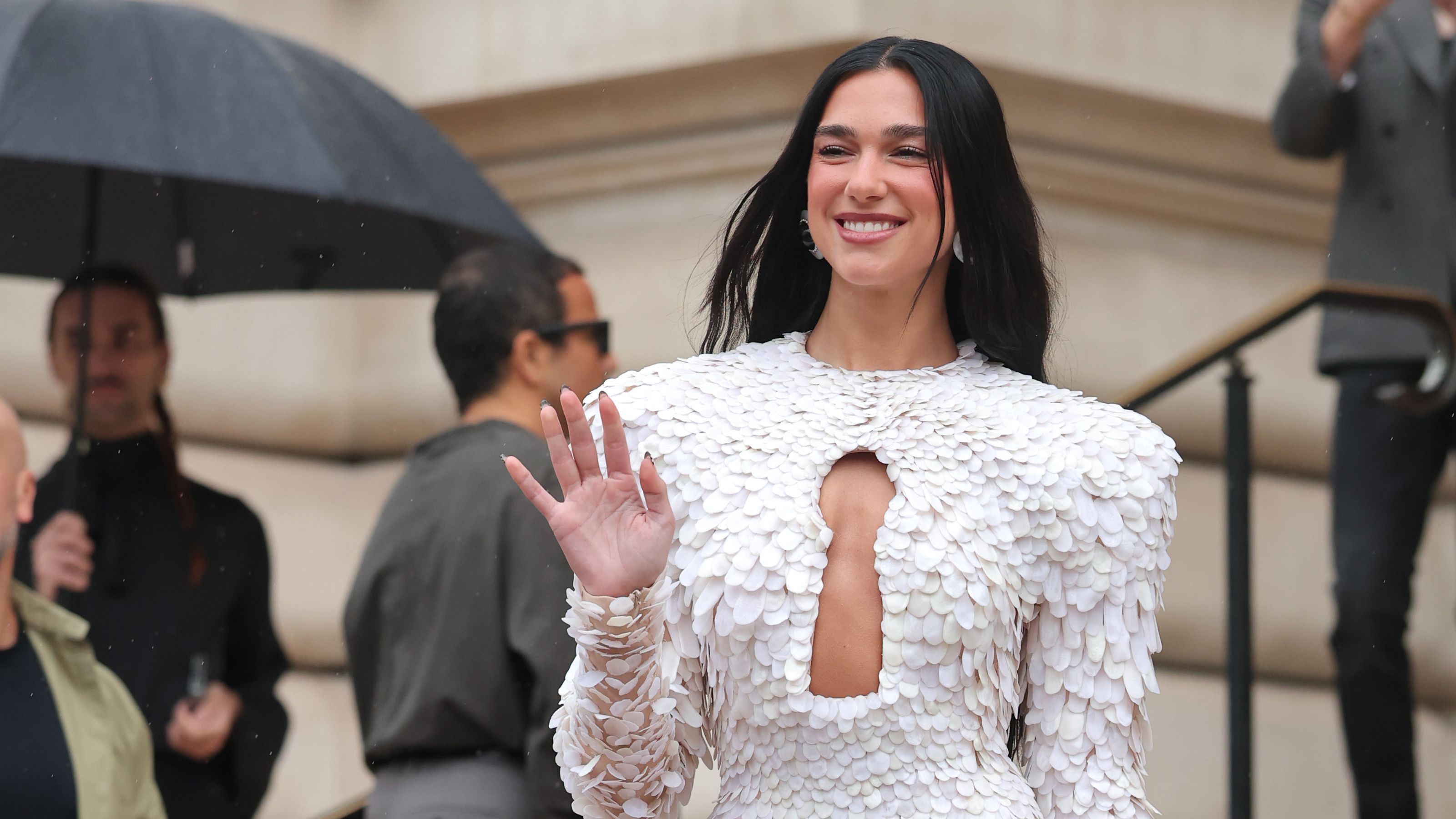 dua lipa on red carpet