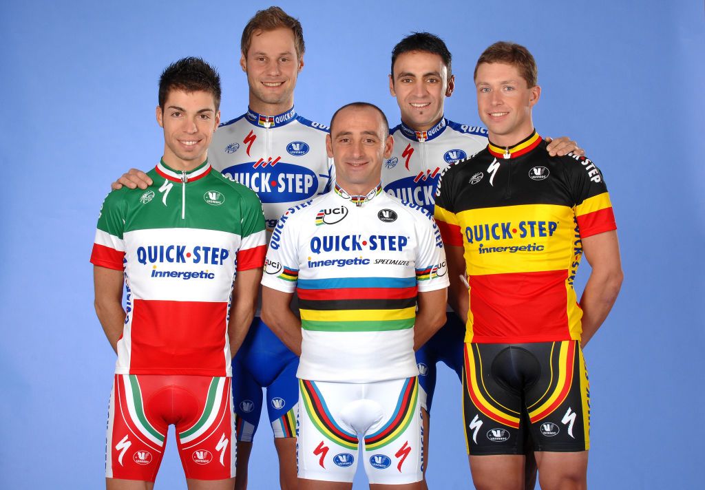 Belgian champion Devolder was among a host of big names at QuickStep in 2008