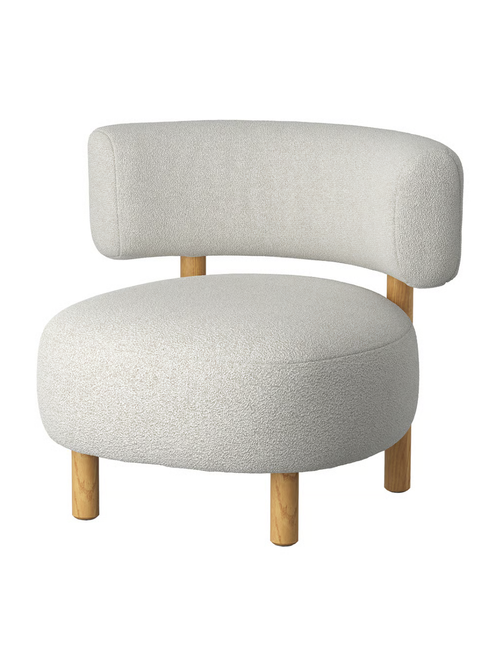 Stockholm 2025 Armchair - Djurmo Gray/white
