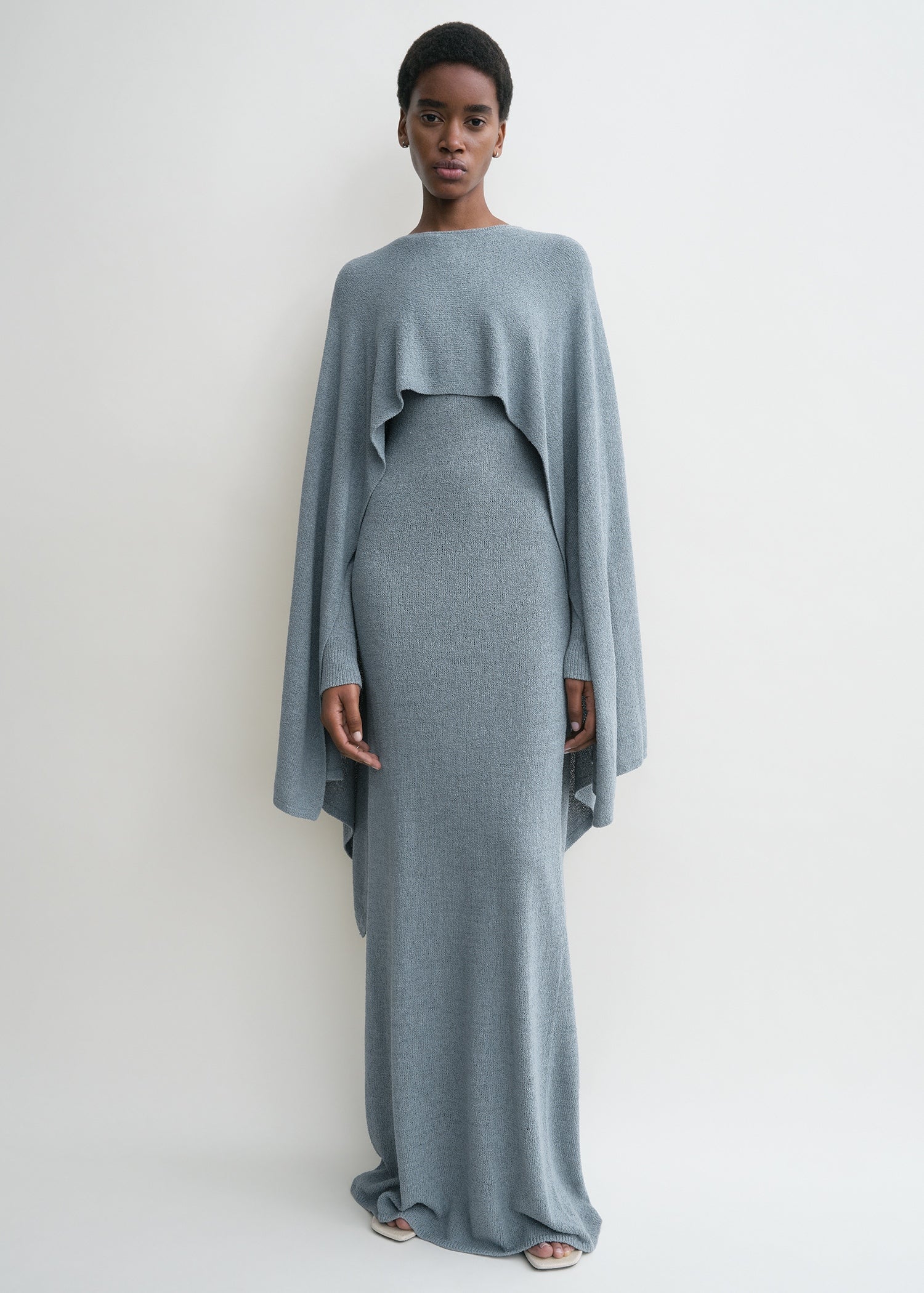 Cape Knit Dress Mistral