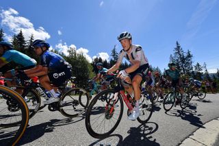 Sunweb’s Nikias Arndt battles the heat during stage 4 of the 2020 Critérium du Dauphiné