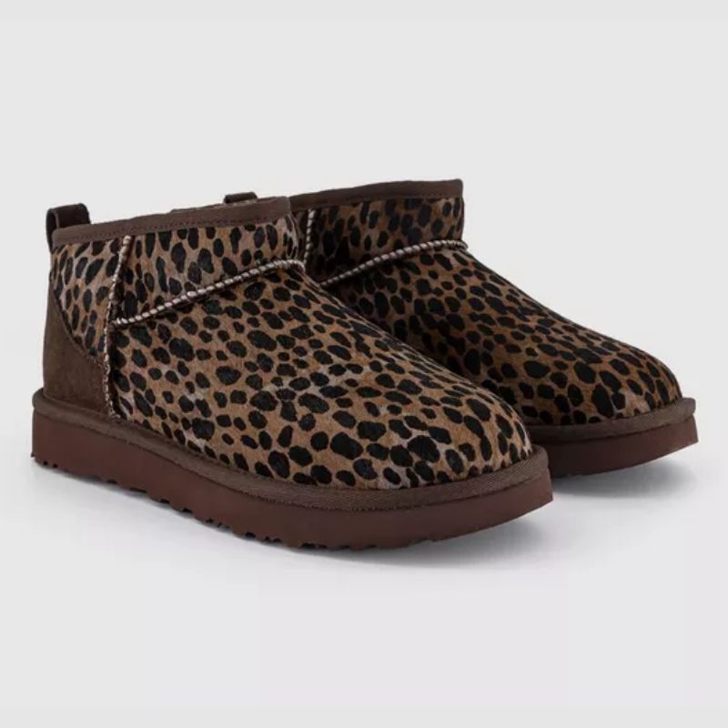 leopard print UGG boots