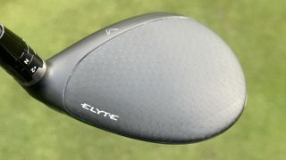 The Thermoforged crown on the Callaway Elyte Fairway Wood