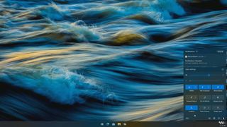 Windows 10x Quick Actions