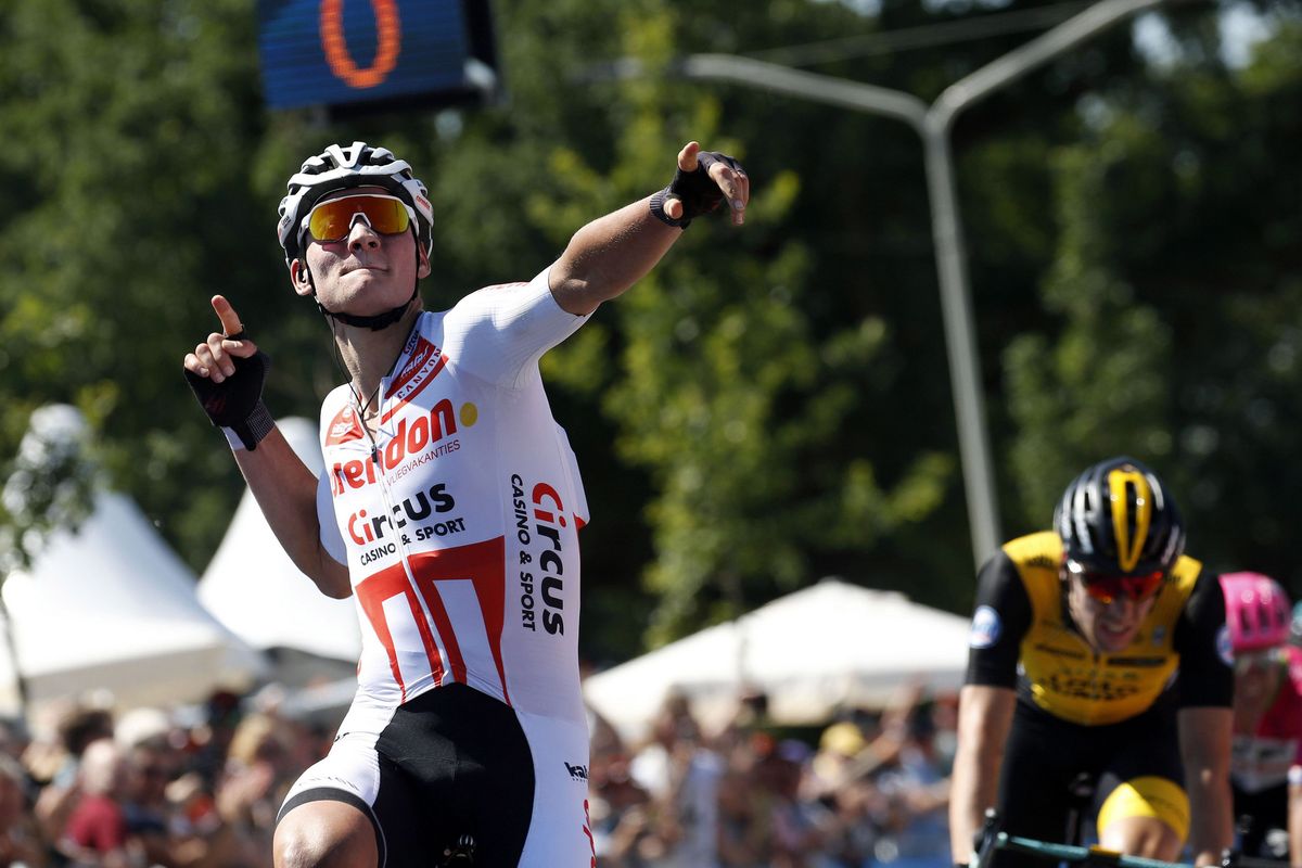 Mathieu van der Poel (Corendon-Circus) wins the Dutch road race championships