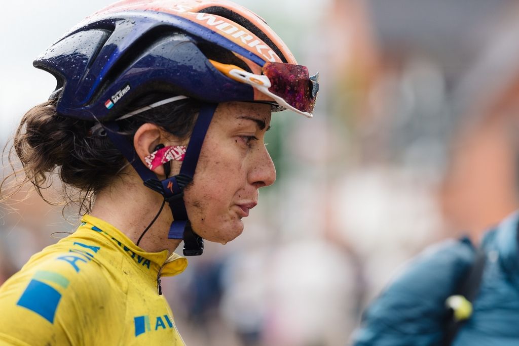 Christine Majerus (Boels Dolmans) lost the yellow jersey today