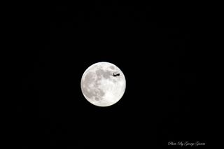 Full moon photo on Aug. 1, 2012,by George Garcia of Montebello, Calif.