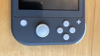 The right-hand controlls on the Nintendo Switch Lite