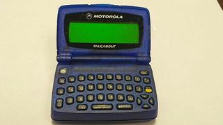 My friend's Motorola T900 2-Way Pager.