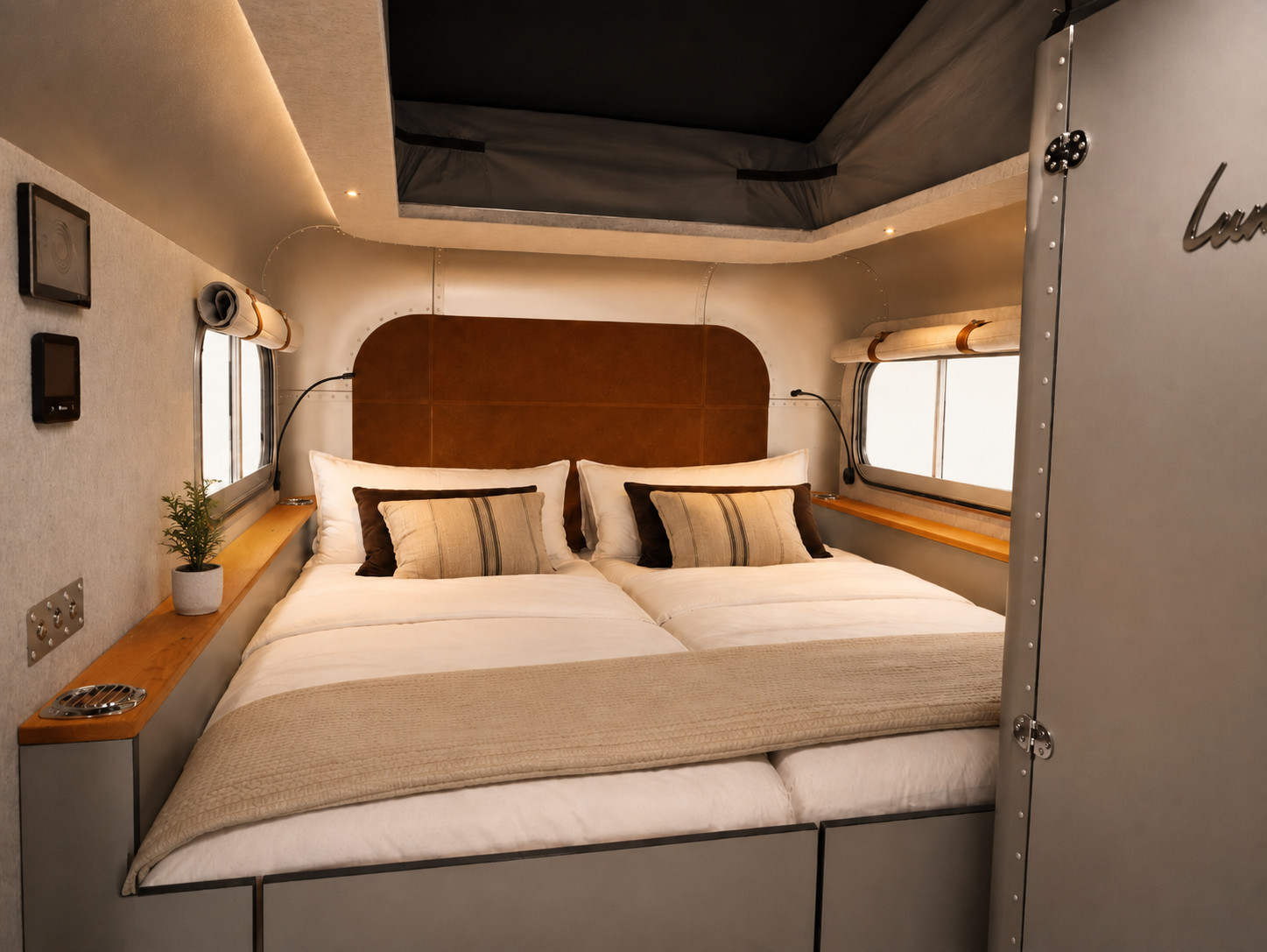 The rear of the Ranger is given over to the fixed bed
