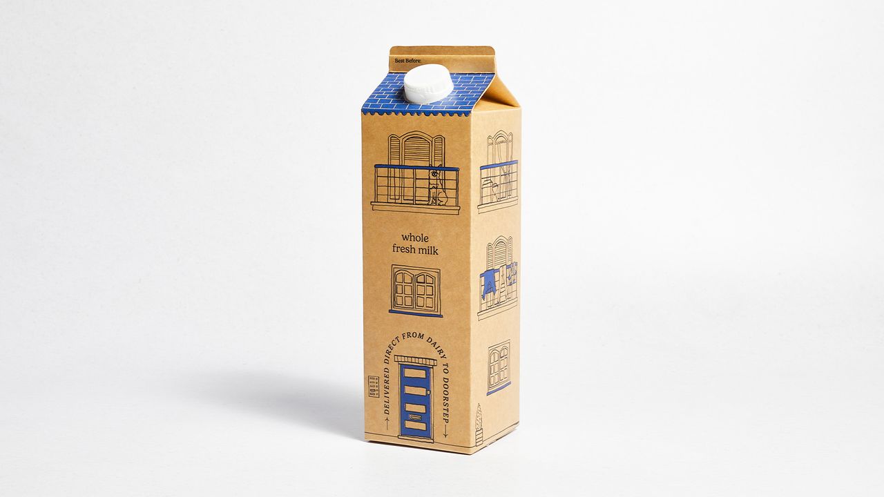Milk &amp; More packaging