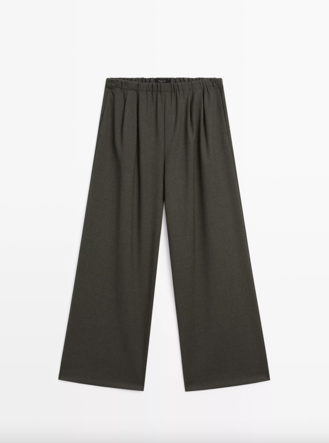 Massimo Dutti Elasticated-Waist Trousers