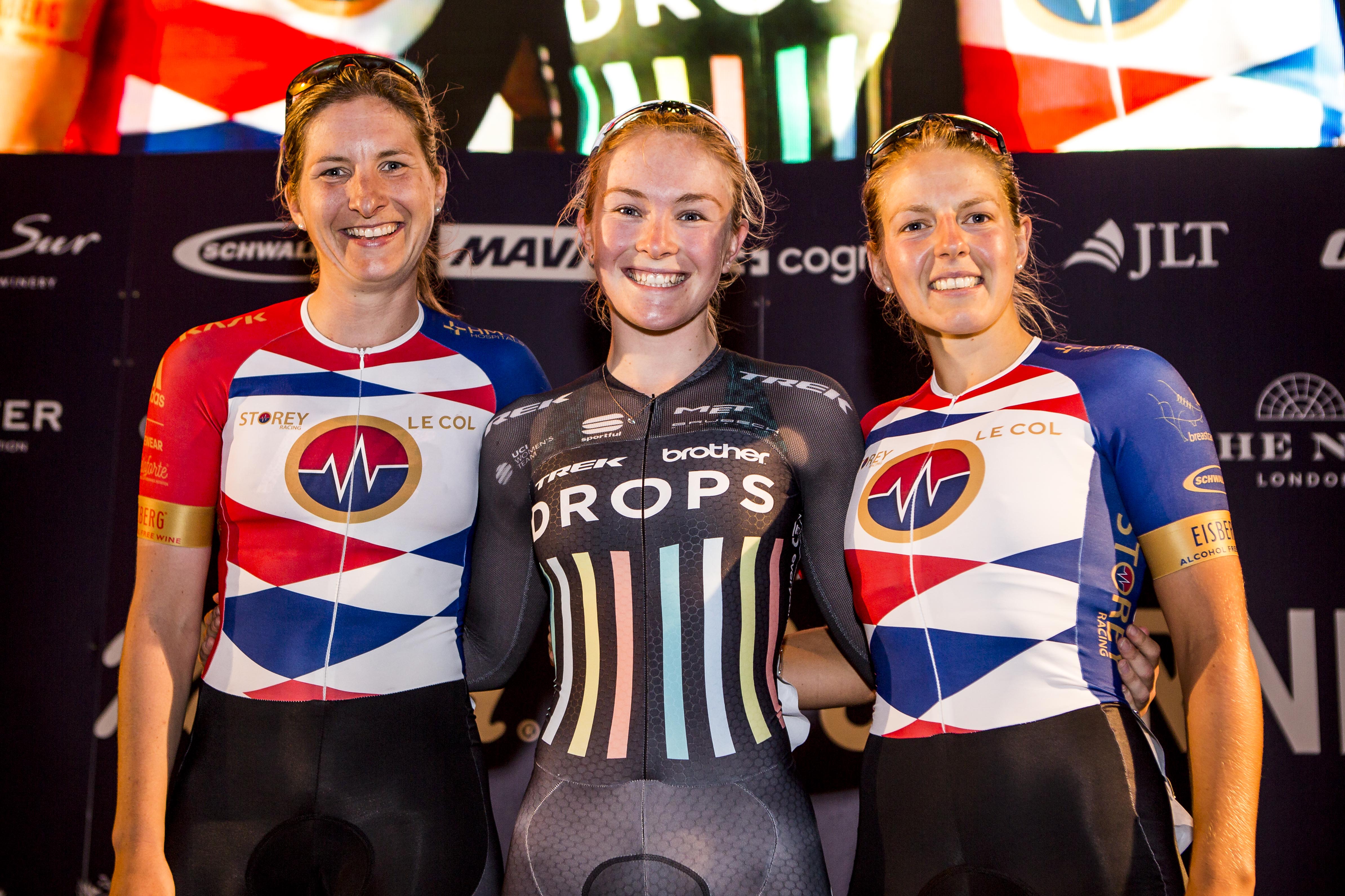 Jones and Shaw crowned 2017 Rapha Nocturne London Elite Criterium ...