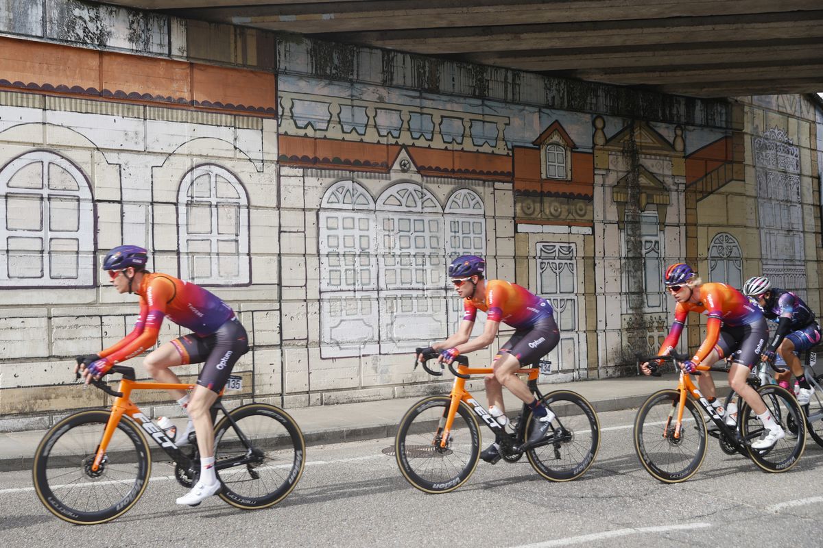Gran Camino 2022 - 1st Edition - 1st stage Porrino - Vigo 166,4 km - 24/02/2022 - Human Powered Health - photo Luis Angel Gomez/SprintCyclingAgency&Acirc;&copy;2022