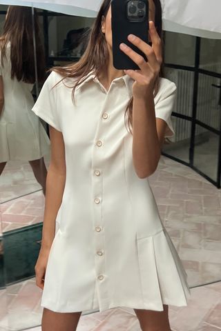 Mini Shirt Dress