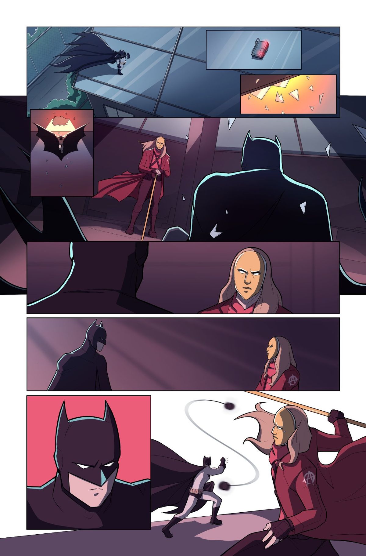 Batman: Urban Legends #22 interior art by Lucas Silveira
