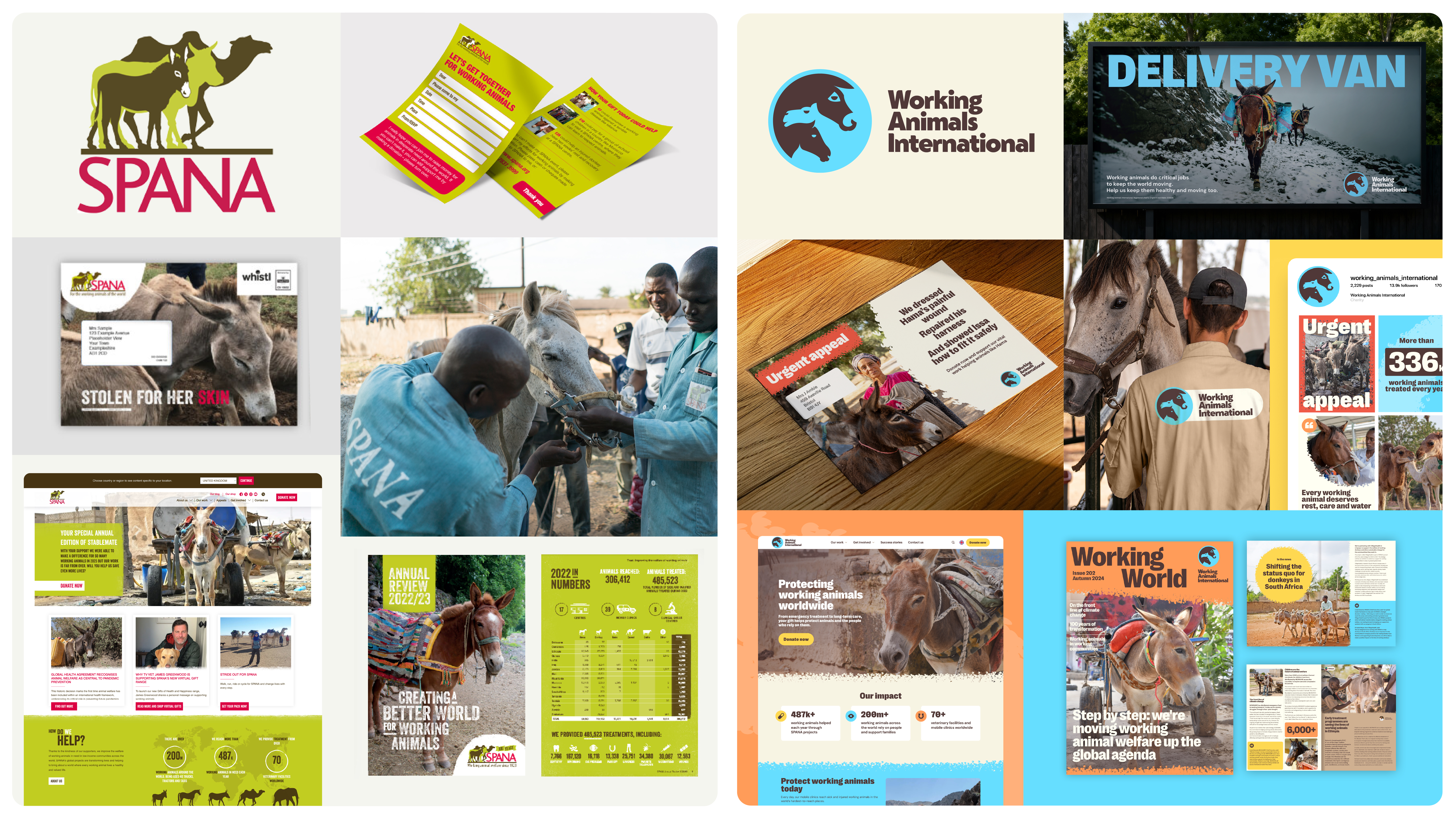 Working Animals International new branding