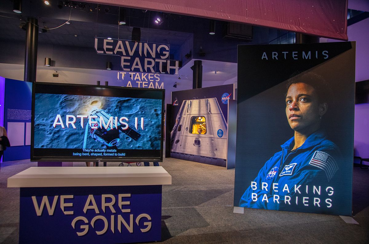 Space Center Houston&#039;s new Artemis exhibit was inspired by NASA&#039;s moon exploration program.