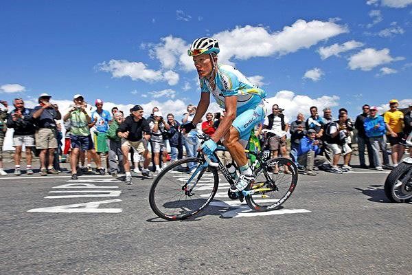 Alexander Vinokourov (Astana) en route