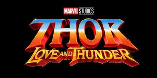 The Thor: Love and Thunder logo