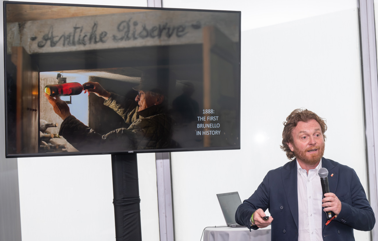 Federico Radi, director of winemaking at Biondi-Santi