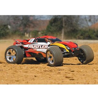 rustler remote control car