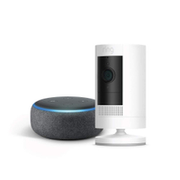 Ring Stick Up Cam Battery with Echo dot |