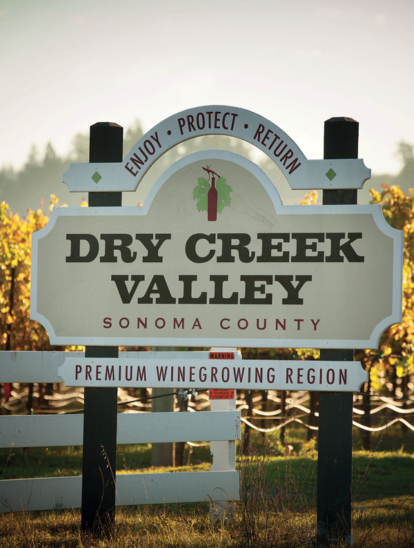 Dry Creek Valley region