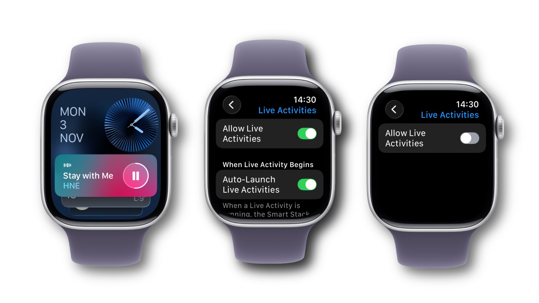 Live Activities on watchOS