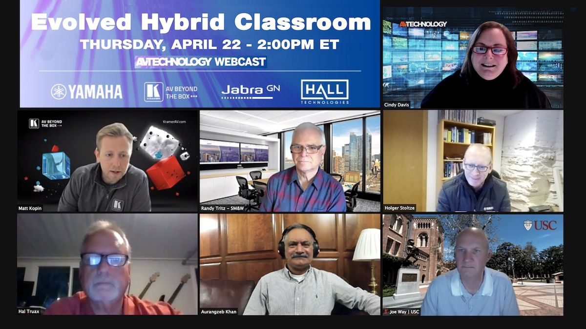 The Evolved Hybrid Classroom Webcast