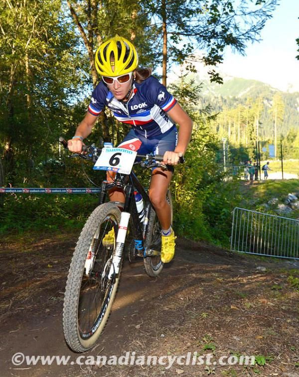 Perrine Clauzel (France) on her way to fourth