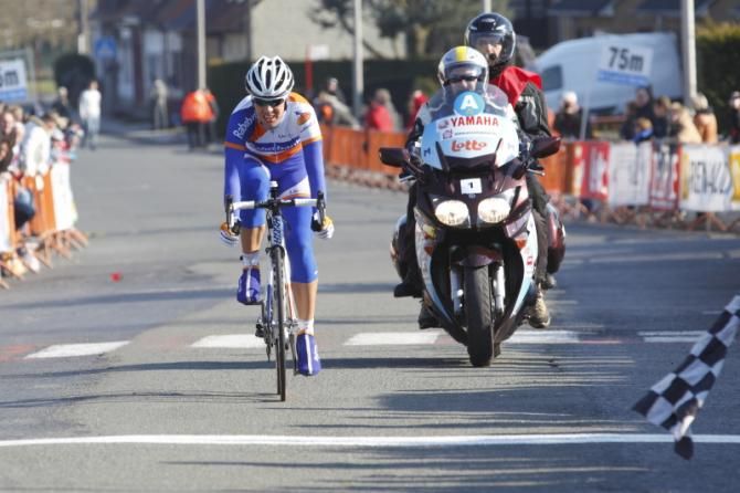 Iris Slappendel (Rabo Women) was disaapointed to settle for second